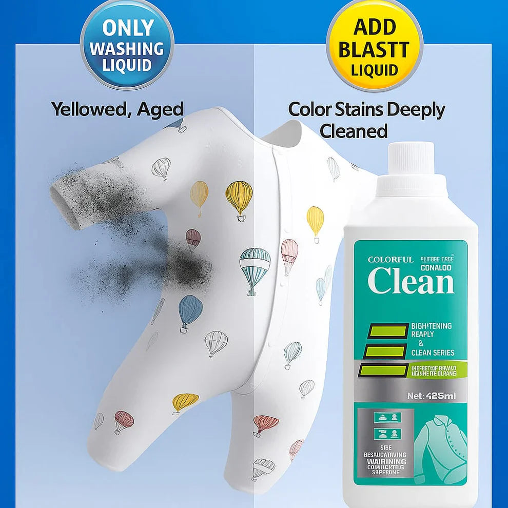 8 in 1 Bleach Laundry Detergent Stain Remover ( BUY 1 GET 1 FREE )