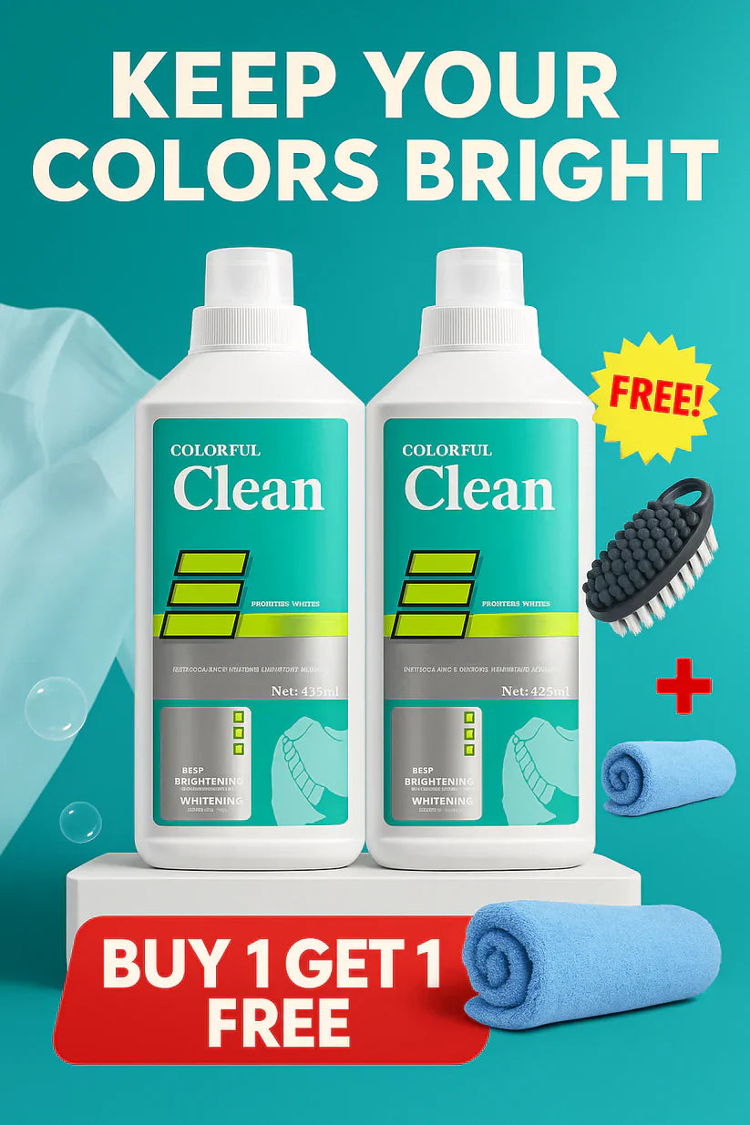 8 in 1 Bleach Laundry Detergent Stain Remover ( BUY 1 GET 1 FREE )